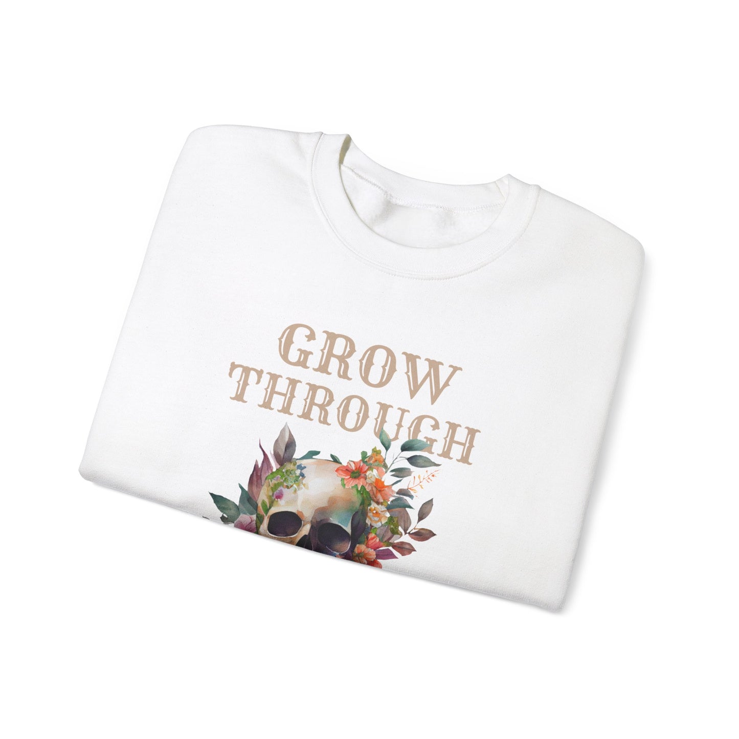 Grow Through Unisex Heavy Blend™ Crewneck Sweatshirt