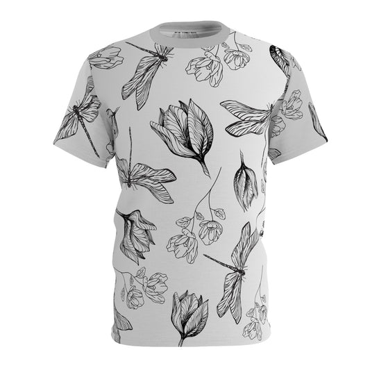 Dragonfly Floral Unisex T-shirt