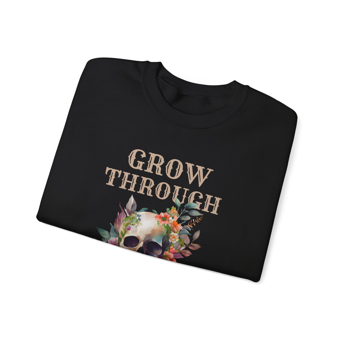 Grow Through Unisex Heavy Blend™ Crewneck Sweatshirt