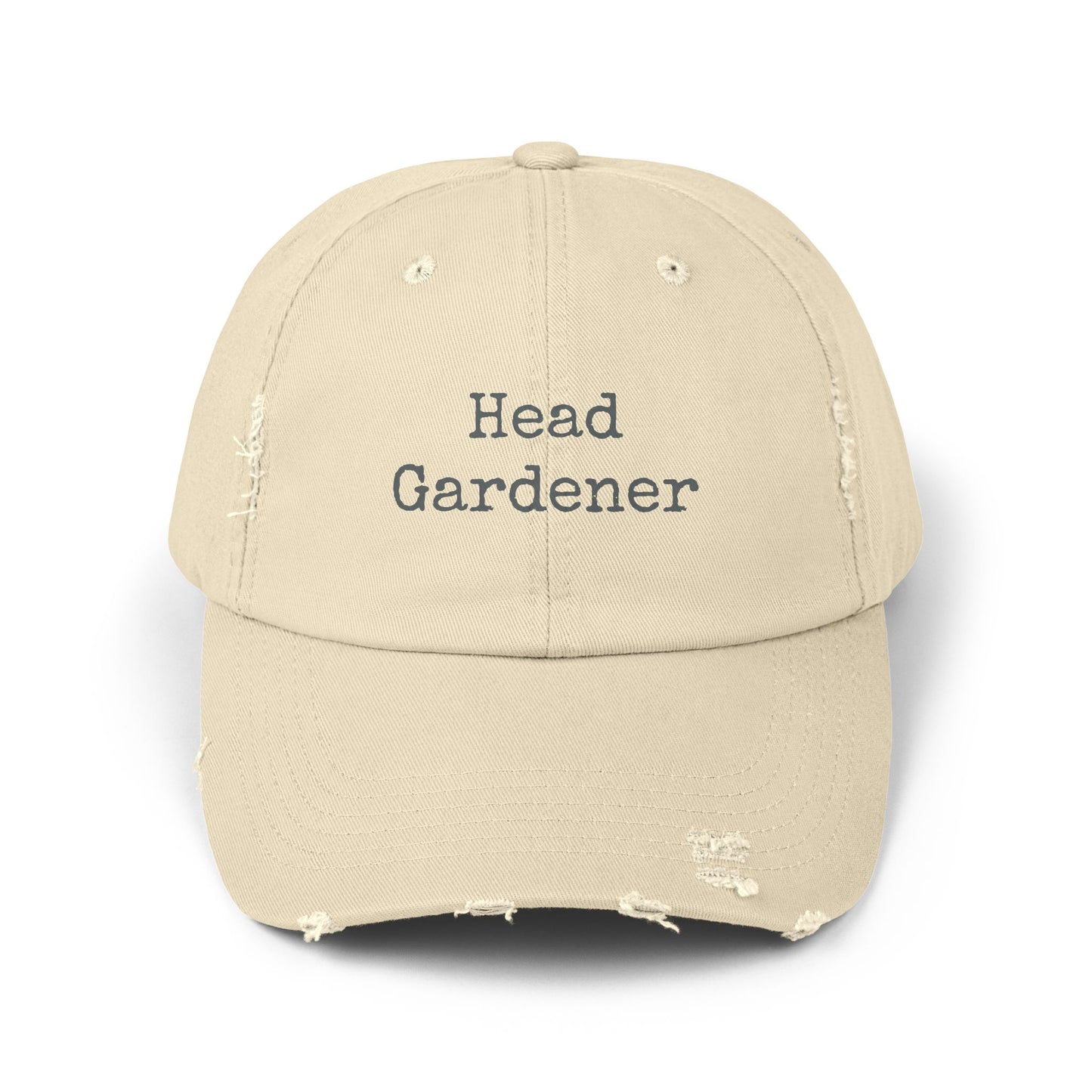 Head Gardener Distressed Cap (Unisex)