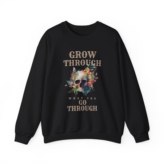 Grow Through Unisex Heavy Blend™ Crewneck Sweatshirt