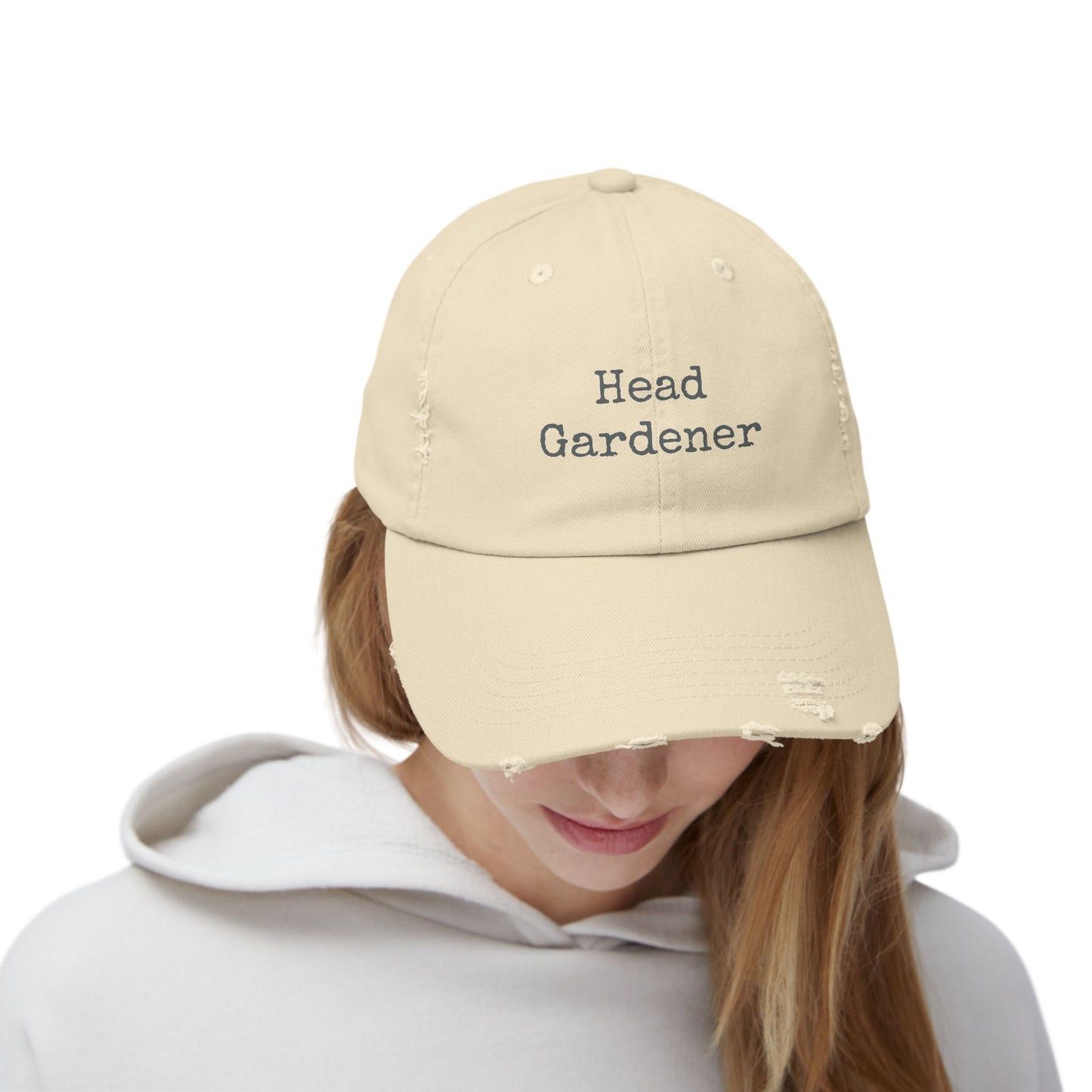 Head Gardener Distressed Cap (Unisex)